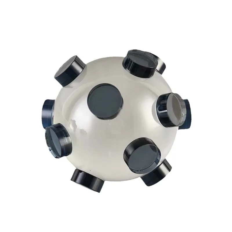 

Modern light luxury exquisite transparent energy ball crystal ornament, model room club home jewelry crystal stone powder