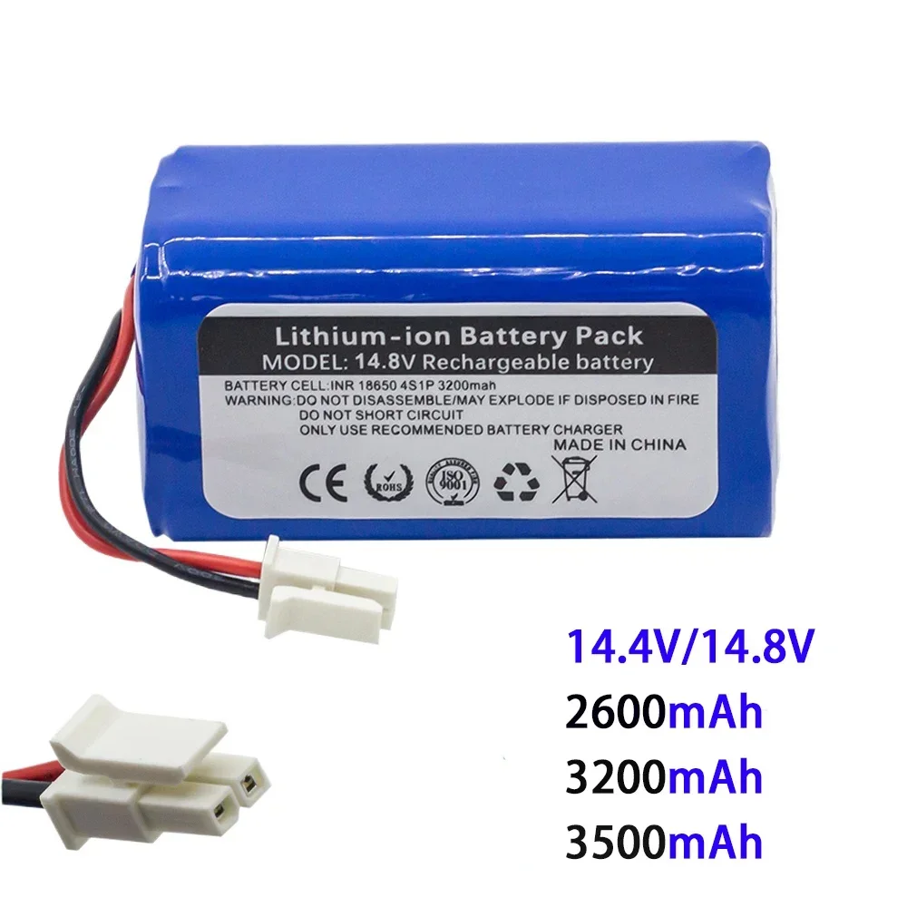 18650 lithium battery 14.8V 3500mAh for Polaris Imou Bagotte BG800 battery of sweeping robot charging battery cleaner Parts