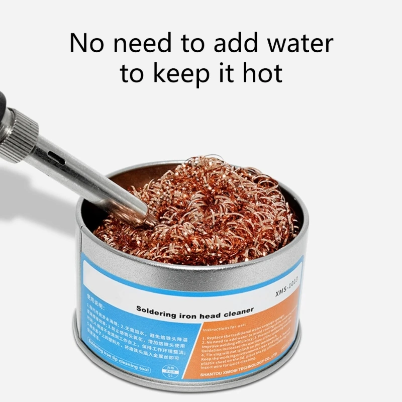 No Water designs Soldering Iron Tip Cleaner Soldering Iron Maintenance Maintain best Welding Result & Efficiency KXRE