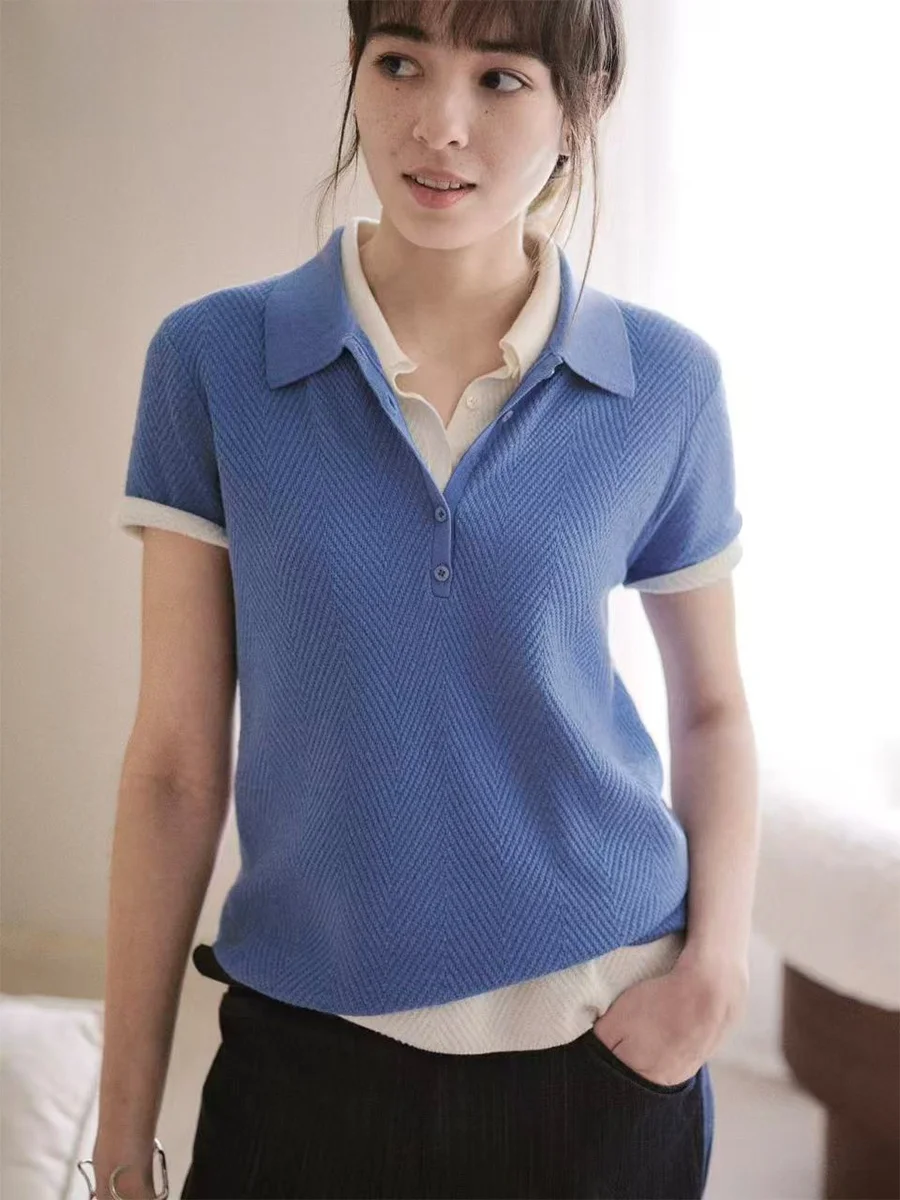 

Винтажная женская футболка из органического хлопка с узором Fibone, повседневная, прямого кроя