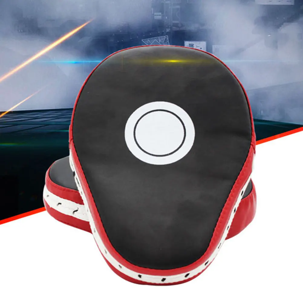 

Creative Boxing Mitt Training Punch Pads Gloves Karate Pu Martial Arts Fingers Gloves Red Black Unique Logo Handmade