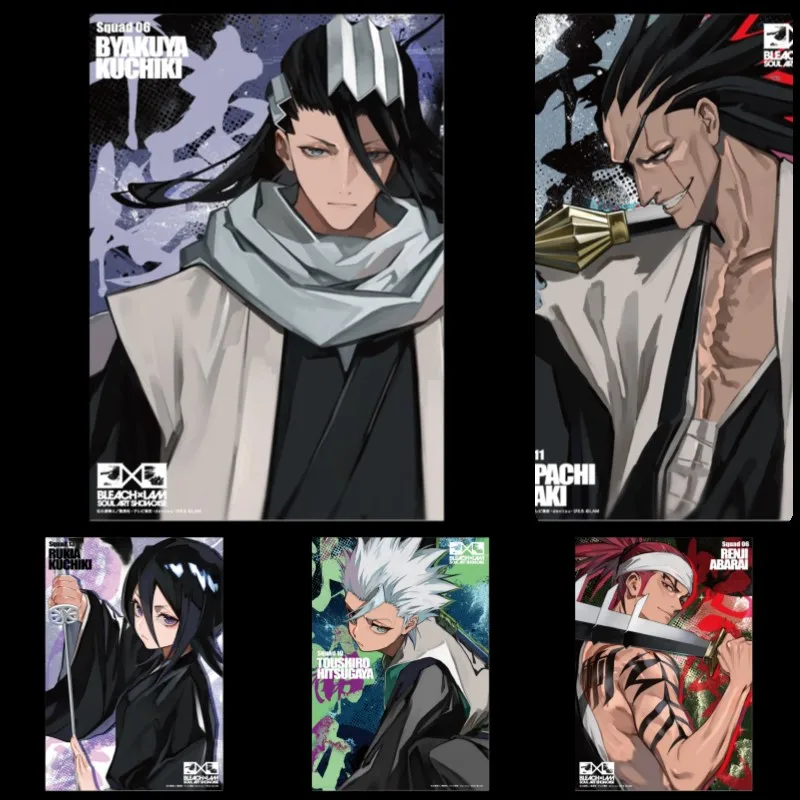 BLEACH ANIME 15CM Rukia Kuchiki Tōshirō Hitsugaya Acrylic Figure Stand Figure Desktop Ornament Collecting Accessories Keychain