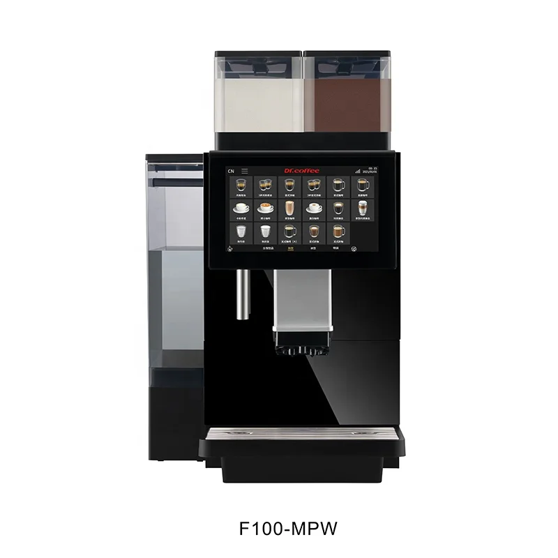 Dr.Coffee F100 Commercial Coffee Machine Automatic Espresso Coffee  With Powder For Business Cafe Shop