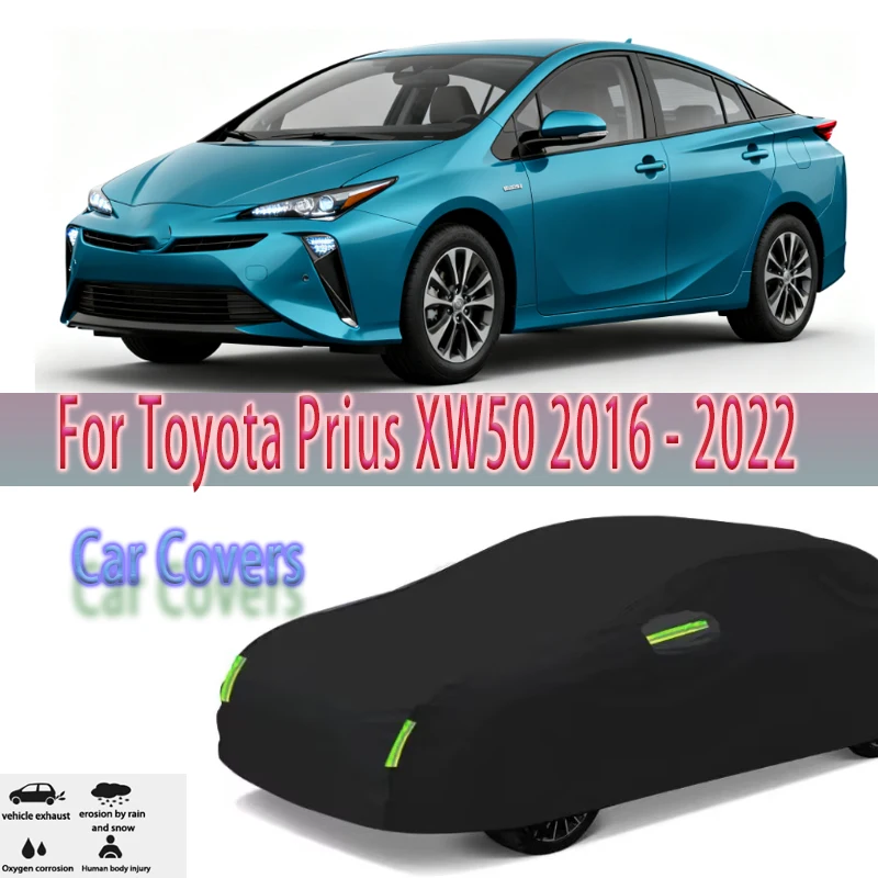 

For Toyota Prius XW50 2016-2022 2020 2021 Outdoor Protection Full Car Covers Snow Cover Sunshade Waterproof Dustproof Exterior