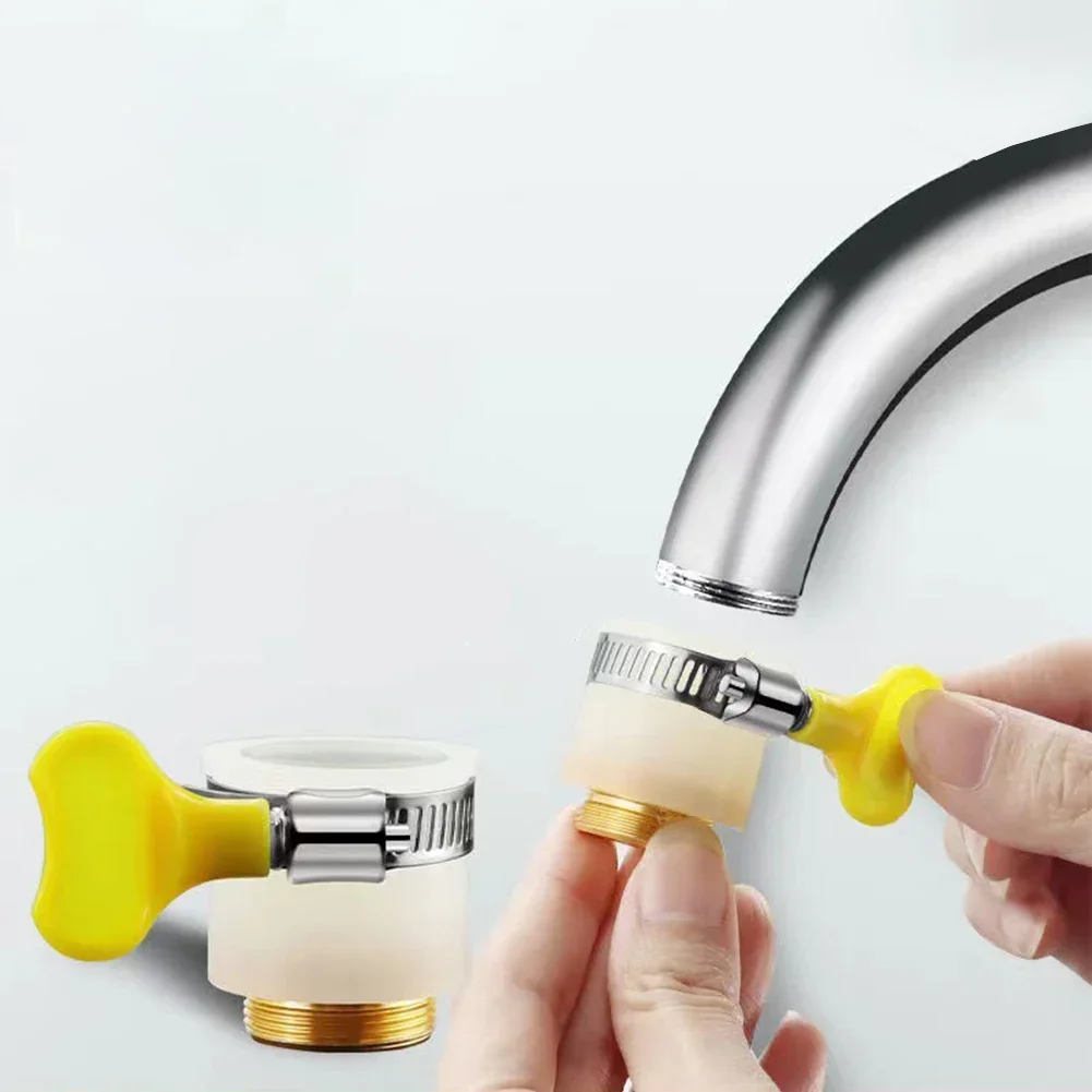 Convenient Easy Installation High Quality Brand New Hose Adapter 22mm Kitchen Hose Adapter Mixer Tap Accessory Faucet Connector