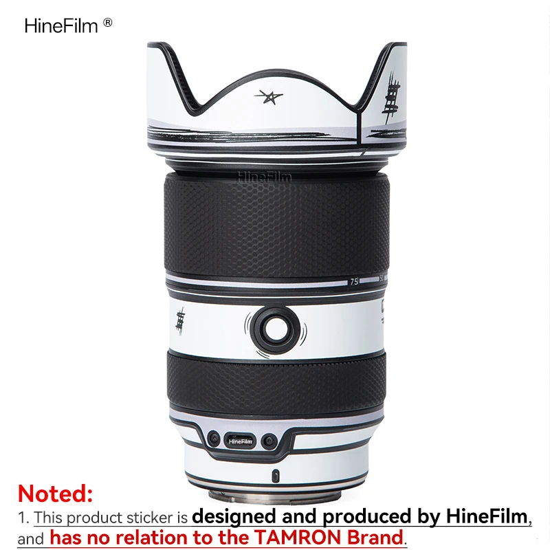 Hinefilm Skin für Tamron 28–75 28–200 Objektivaufkleber, schützende Aufkleberhaut 35–150 70–180 Objektivschutz 35150, Abdeckungsaufkleber 150500 – Detail 15