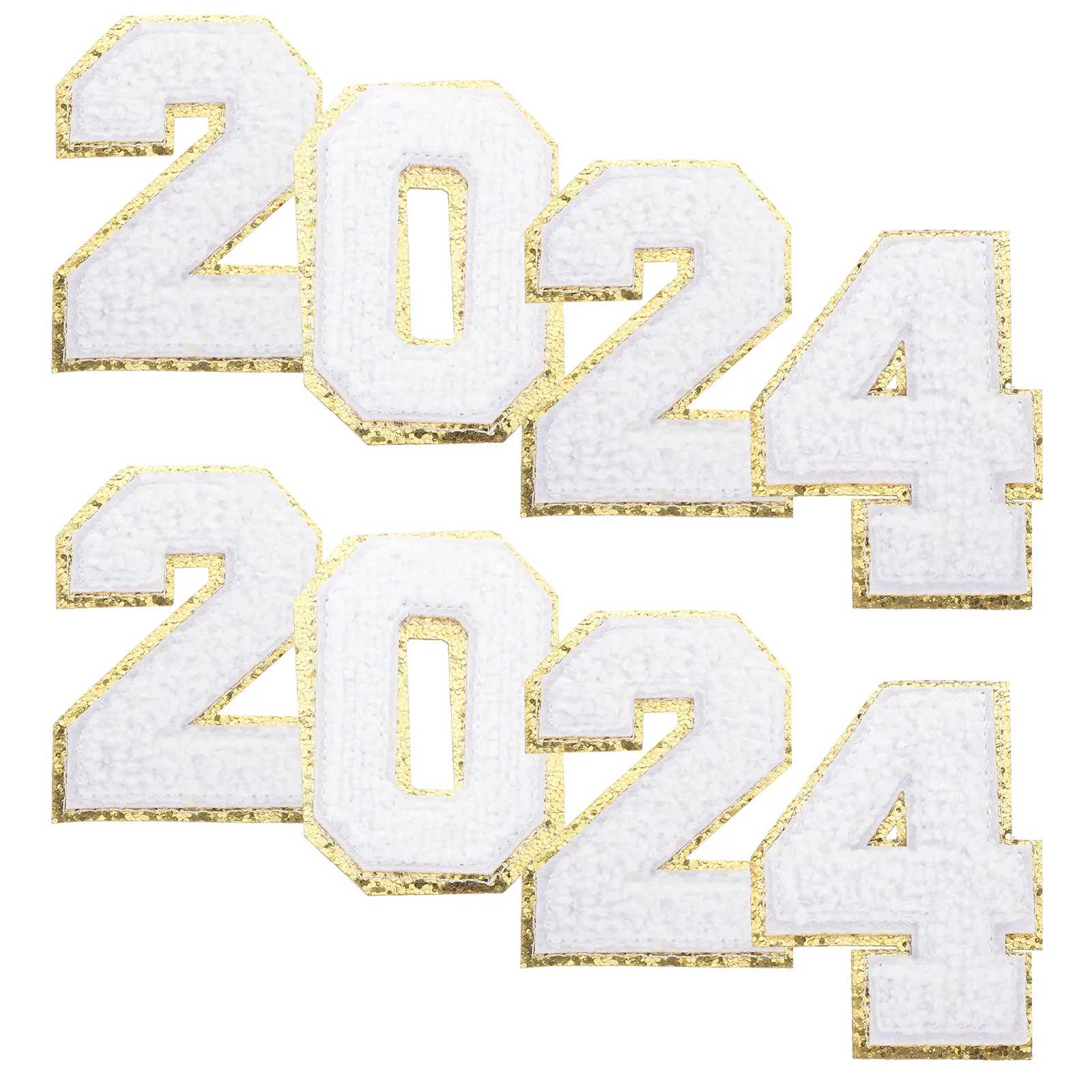 

8pcs Embroidered Digital Number Patches Fabric Appliques Sewing DIY Repair Decorative Clothing Accessories Badge Patch