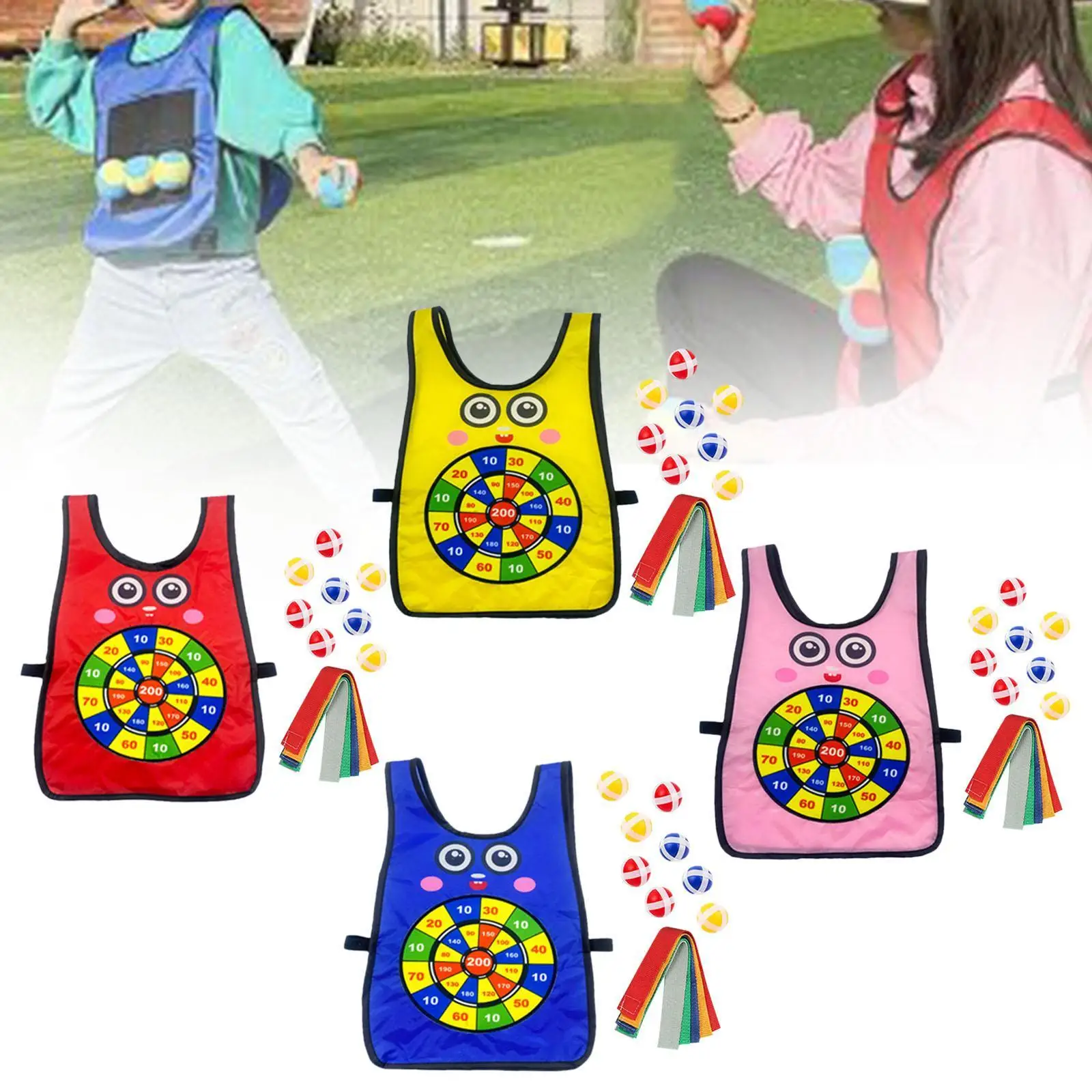 Outdoor sports game game with carnival toy play toy game outdoor activities