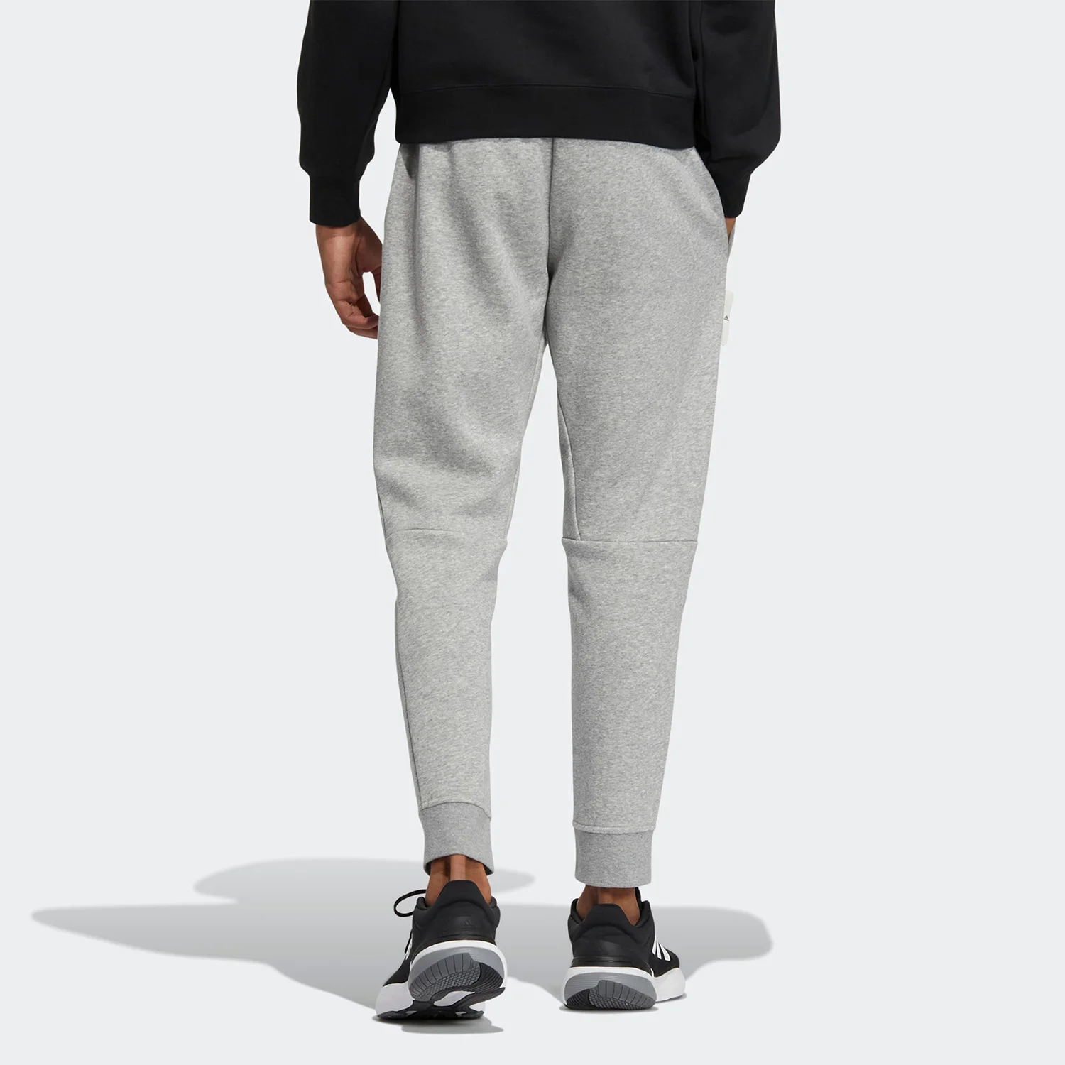 أديداس حقيقية خريف/شتاء جديد الرجال الصوف مدبب السراويل IB2727