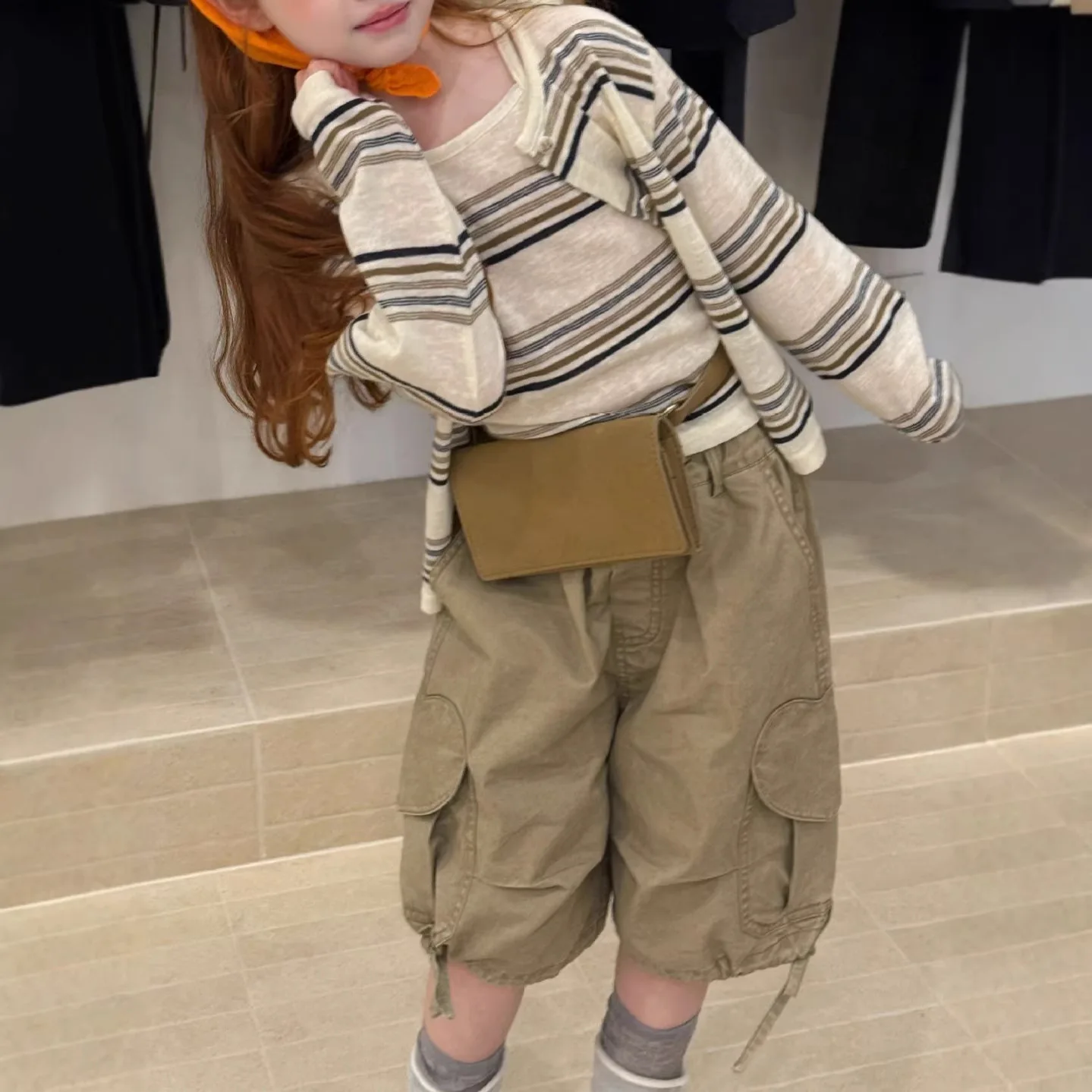2026 Spring and Summer New Heart-shaped Pocket Shorts Niche Pants Super Beautiful Girls Pants Versatile