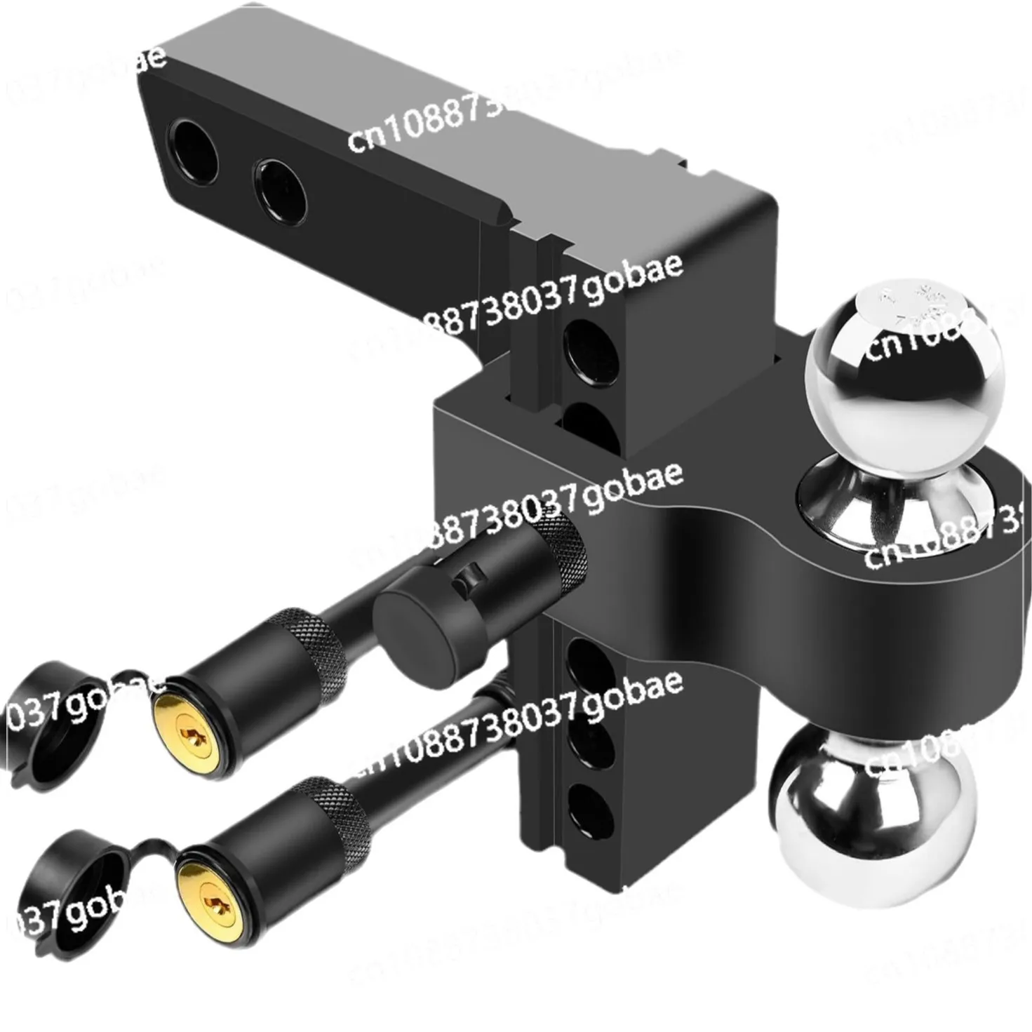 

Strong tension adjustable, with latch lock double-ended trailer arm