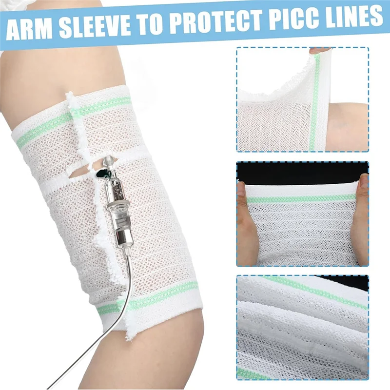 Die neue 6-teilige PICC-Line-Abdeckung, PICC-Line-Ärmelabdeckung für die Krankenpflege von Oberarms für Erwachsene und Teenager