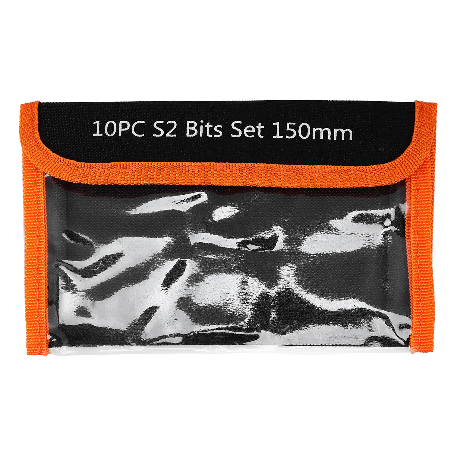Sturdy Canvas Drill Bit Storage Bag High Capacity Tool Pouch Organizer for Hardware Storage Perfect for Carpenters Craftsmen