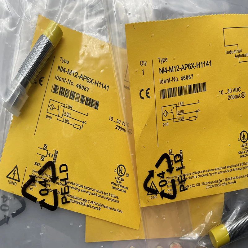 

In Stock New Proximity Switch Sensor NI4-M12-AP6X-H1141 NI4-M12-AD4X-H1141 High Quality Seller One-year Warranty