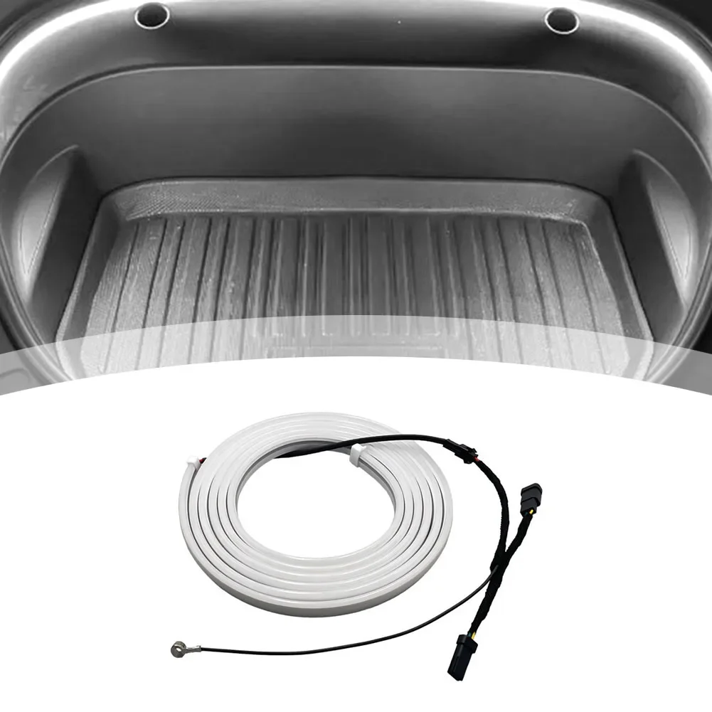 

For Tesla For Model Y Compatible Flexible LED Strip Light for the Front Trunk Energy Saving & Waterproof Features