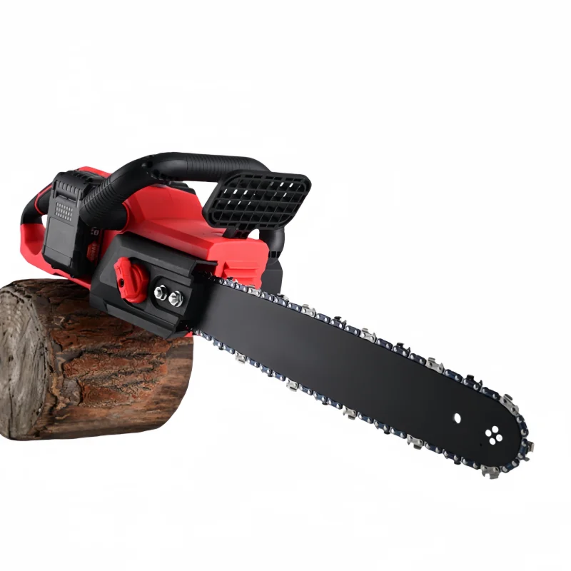 Imagem -03 - Brushless Elétrica Motosserra Máquina de Corte Poda Portátil sem Fio Jardim Woodworking Ferramenta com Baterias 8000w 16