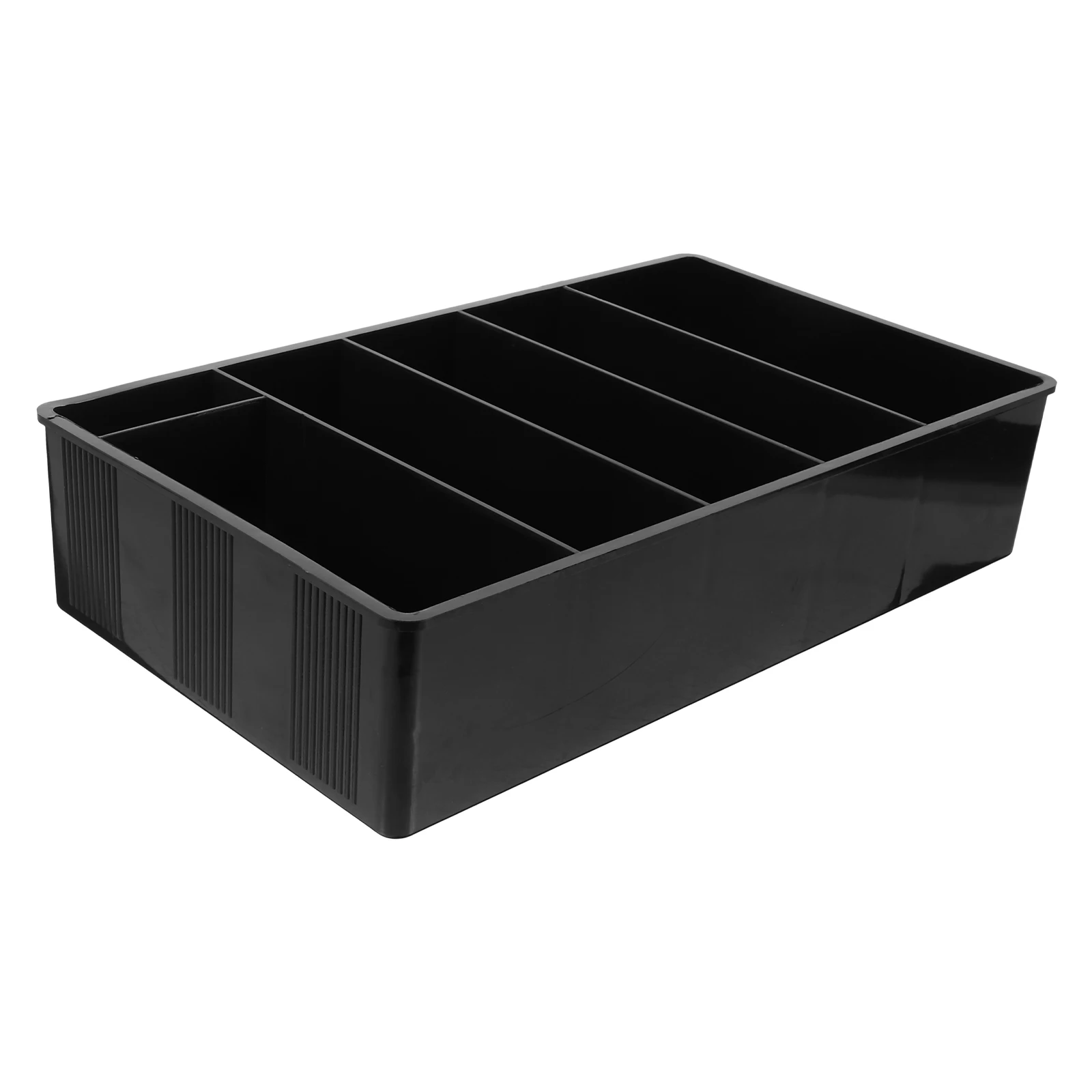 

4 Grids Cash Drawer Tray 5 Compartments Money Organizer Cashier Box Currency Storage Desktop Holder For Office Store Bakery