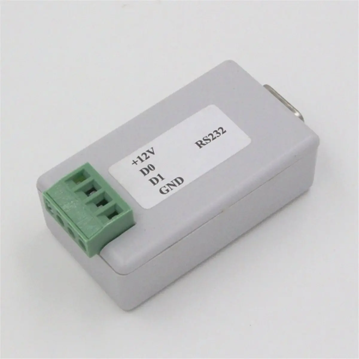 Wiegand Converter Wiegand WG26/WG34/ to RS232 Converter Bidirectional Transmission WG to RS232 Converter