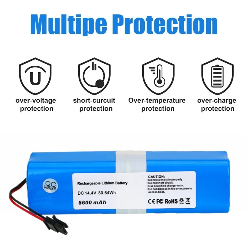 بطارية روبوت 5600 مللي أمبير في الساعة 6500 مللي أمبير في الساعة لـ Eufy RoboVac L10 L70 X8 Hybrid X8T226X X8 Pro SE للمكنسة الكهربائية Qihoo 360 S9 X90 X95 #4