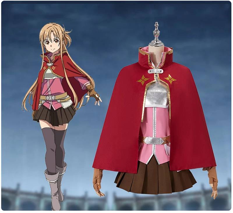 

Sword Art Online: Progressive - Scherzo of Deep Night Asuna Yuuki Cosplay Costumes Outfit Halloween