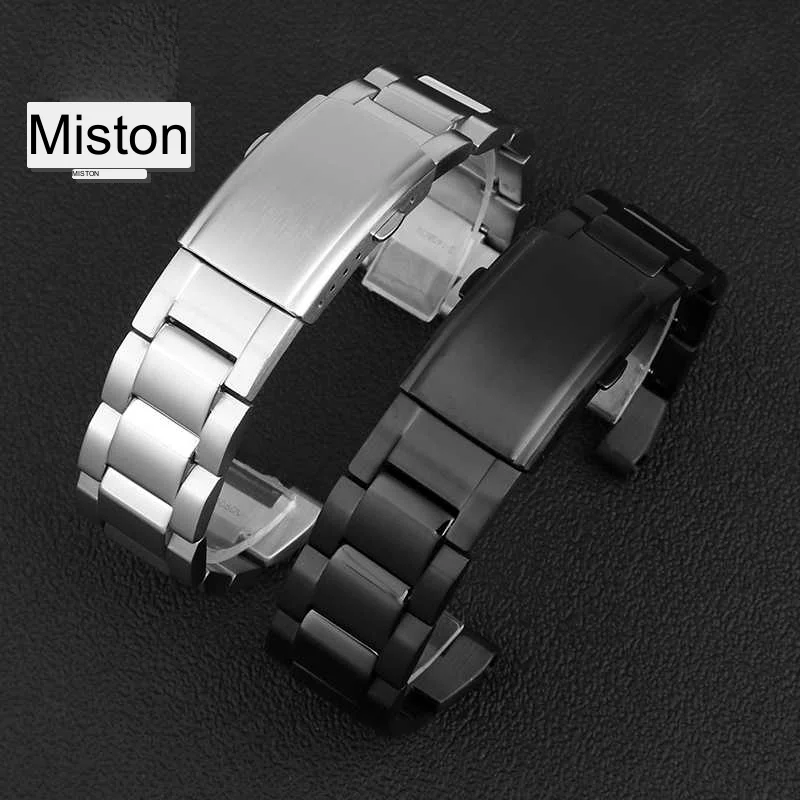 High quality steel strap for Casio GST watch chain GST-W300 GST-S130 strap GST-400G GST B100 metal strap men watchband accessory