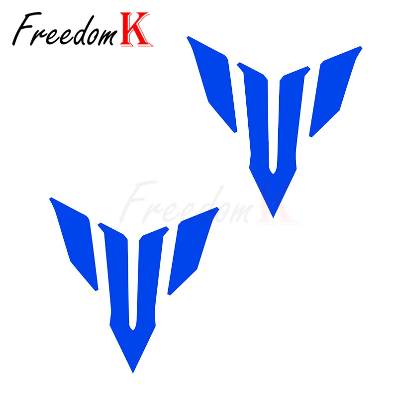 2szt Naklejka odblaskowa winylowa Mt Logo Naklejka motocyklowa do Yamaha Mt-03 Mt-07 Mt-09 Mt-10 MT 07 09 03 10