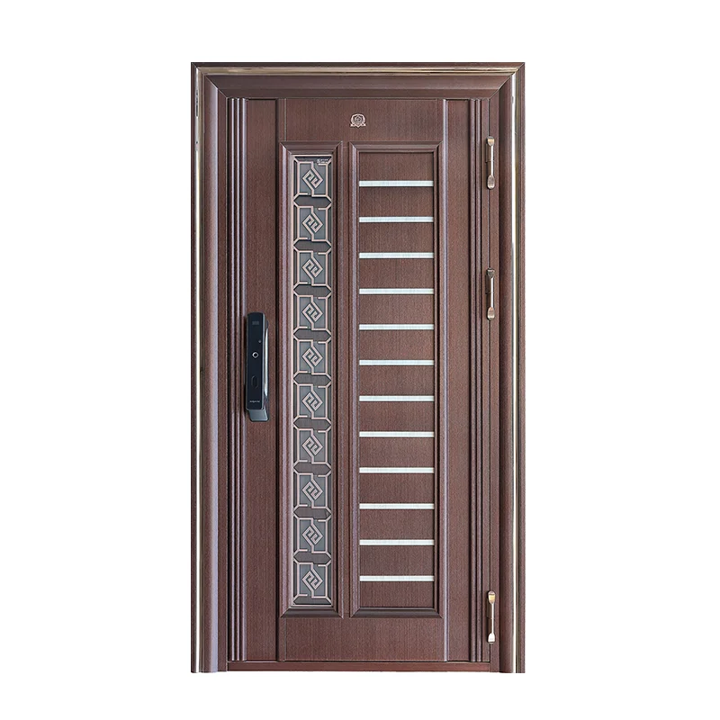 

Customization High-End Modern Security Anti-Theft Waterproof Stainless Steel Exterior Front Entry For Outdoor Hotel Villa