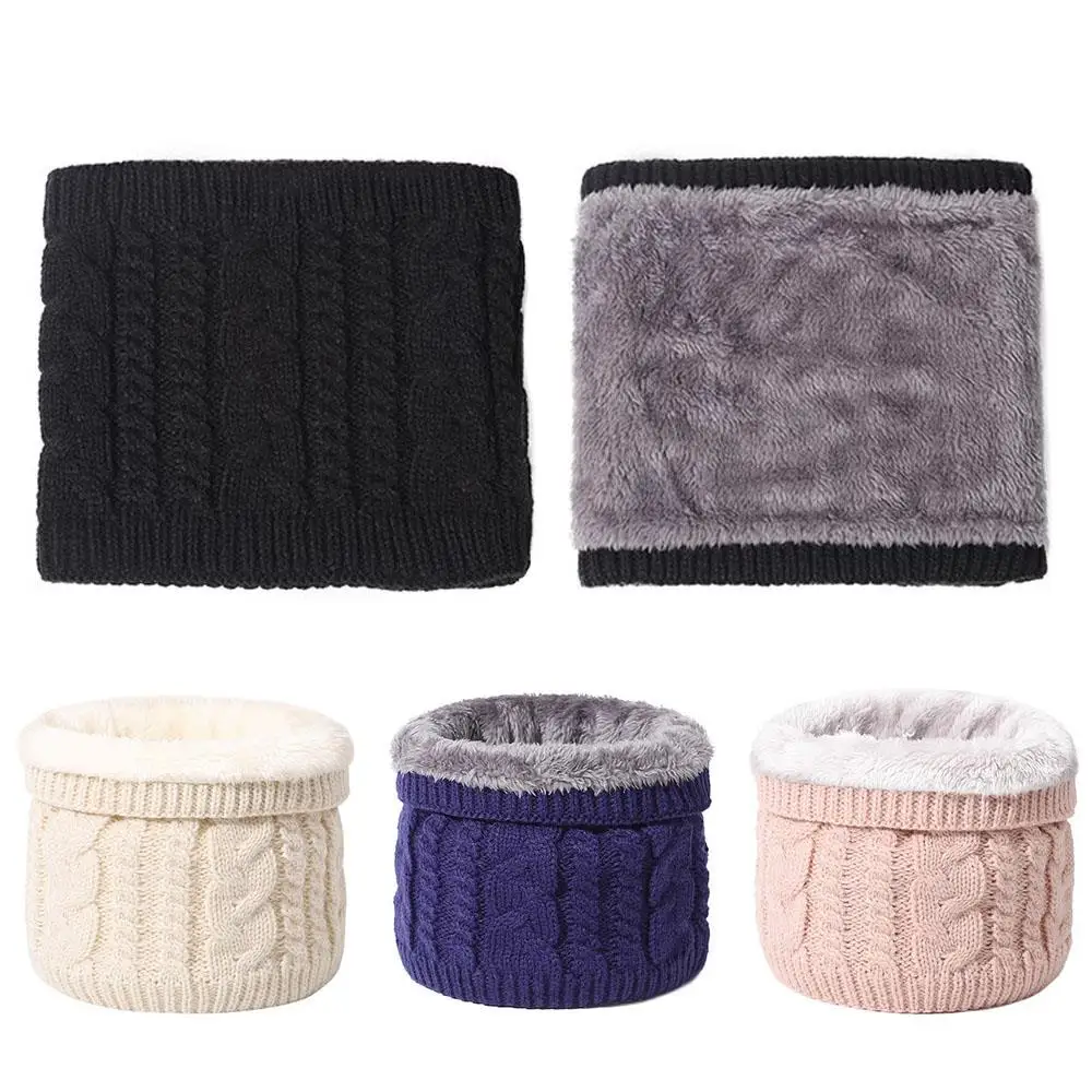 Szalik na szyję, pluszowy polar, dzianinowy szal, bandana, szalik w warkocz, dekoracja szydełkowa, wełniane szaliki dziewiarskie, przydatna osłona na twarz, zimowy otulacz.