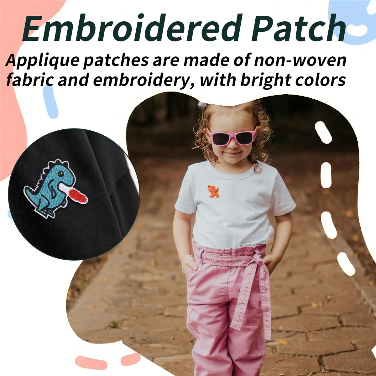 ホット 17 個恐竜アイロンパッチ刺繍縫製パッチ縫うアップリケ装飾ジャケット Tシャツジーンズ衣類