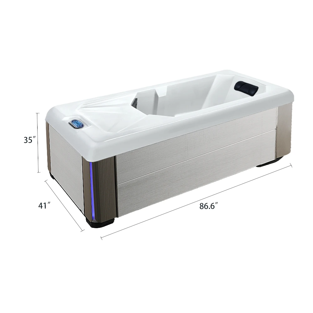 Luxury Hot Cold Ice Bath Tub Therapy Aristech AcrylicCold Plunge For Recovery Ice Tub Bath