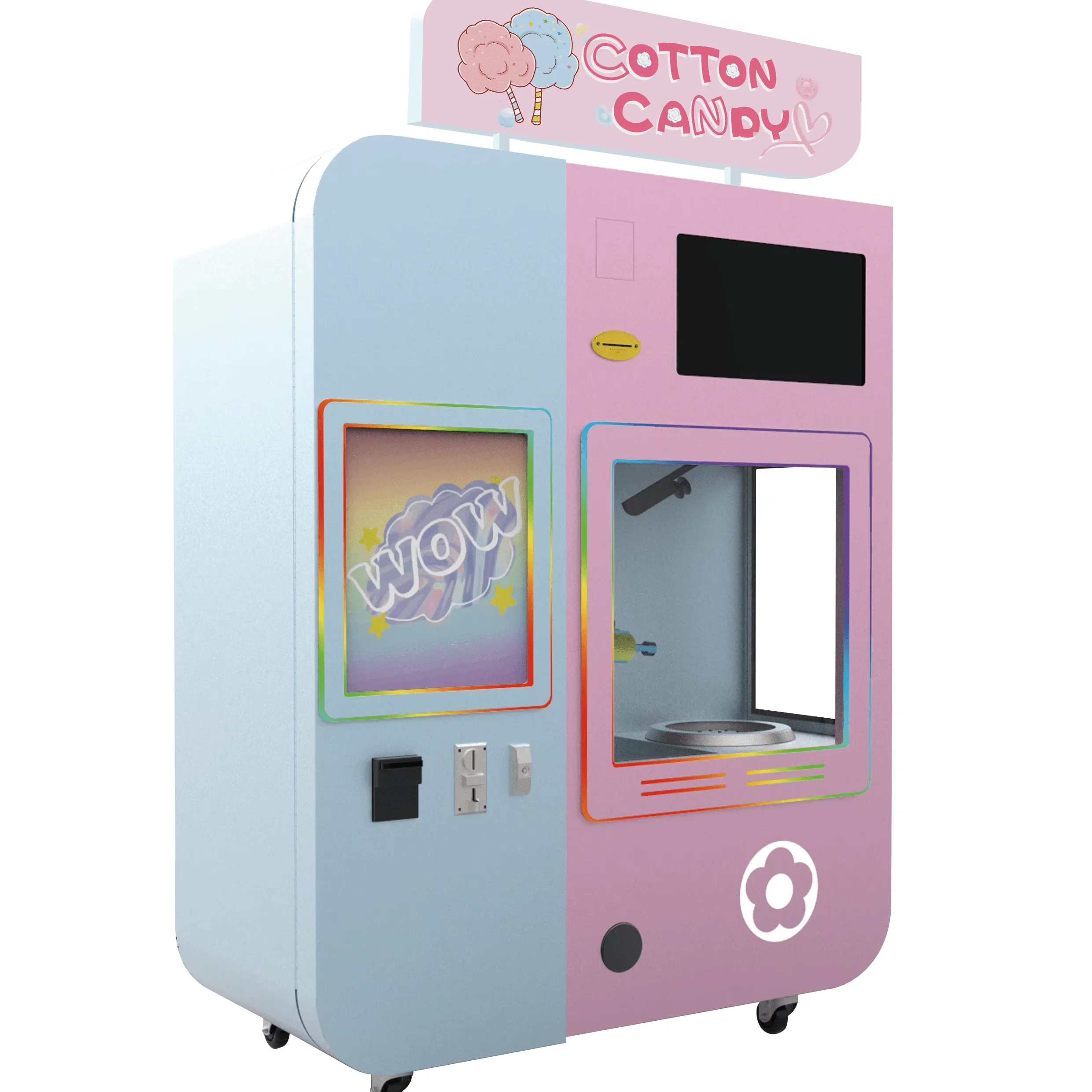 

Accessories/Spare Parts/Components for Fully Automatic Cotton Candy Vending Machine