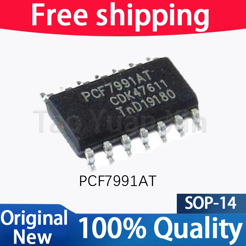 (5piece）100% New  PCF7991AT PCF7991 SOP-14  Chipset