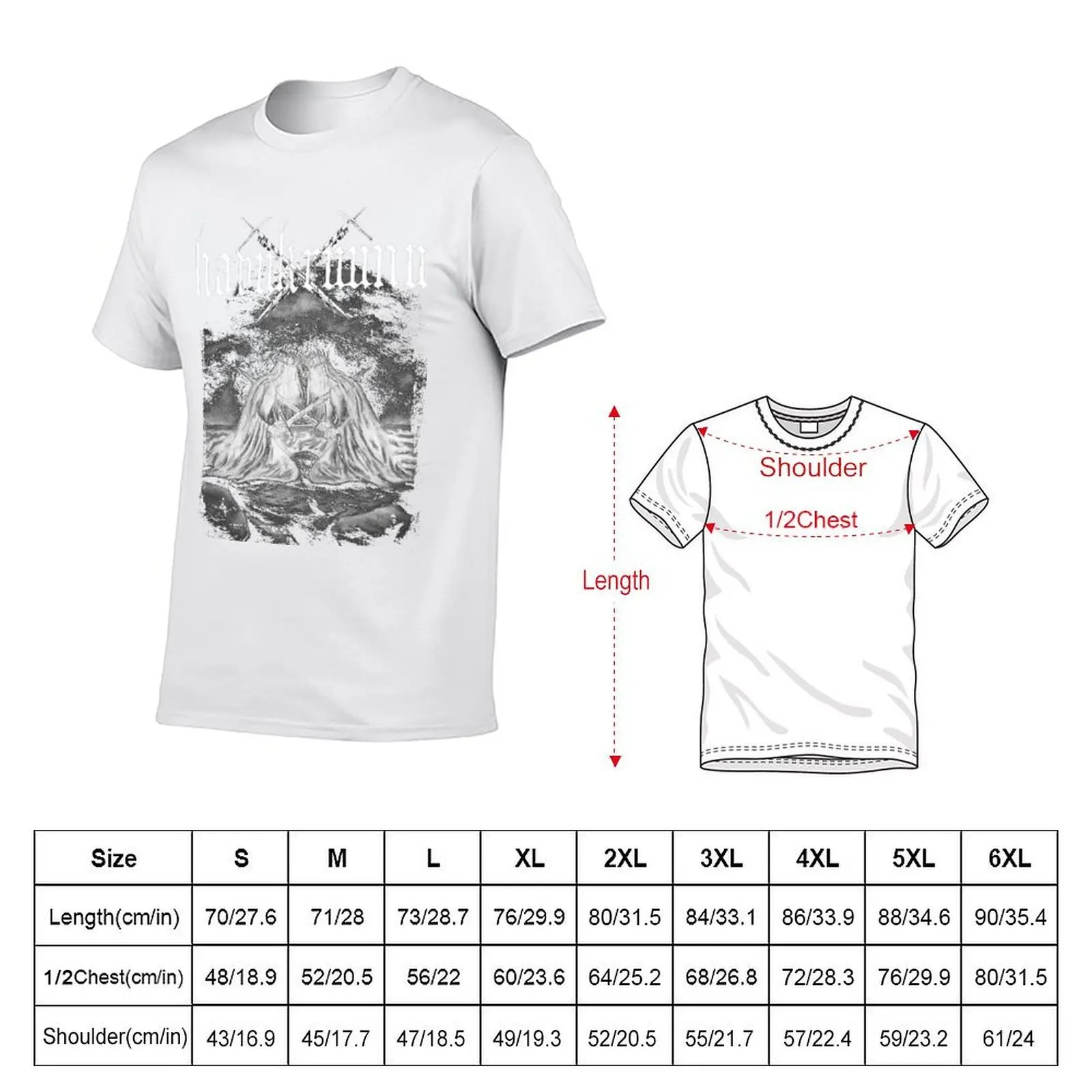 Havukruunu - Uinuos Sy?mein Sota T-Shirt man t shirt cotton anime tshirt T-Shirt