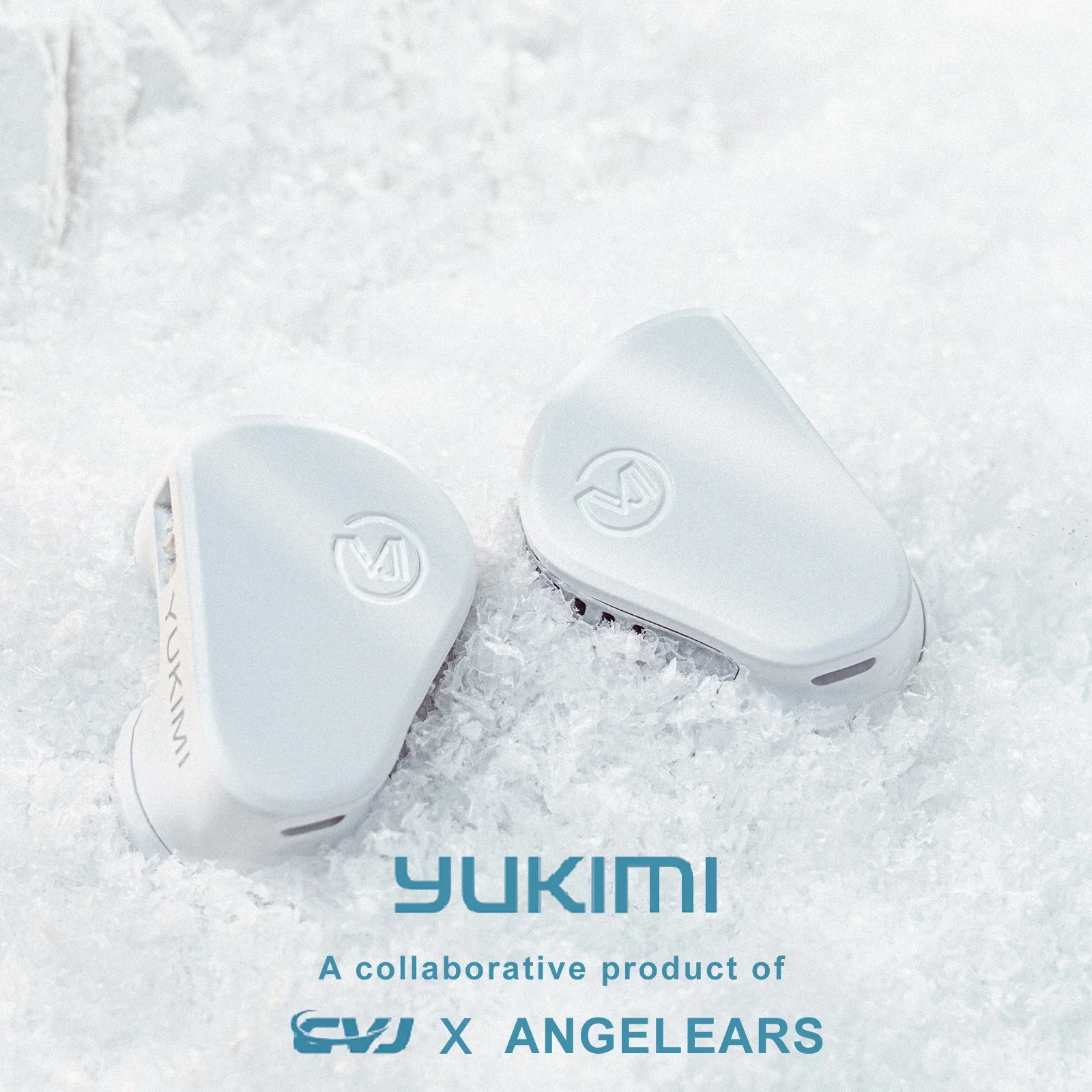 

CVJ x Angelears YUKIMI HiFi in-ear Earphone Generation 10mm Dynamic Driver IEMs with High-Spec Silver Plated 2-in-1 Cable