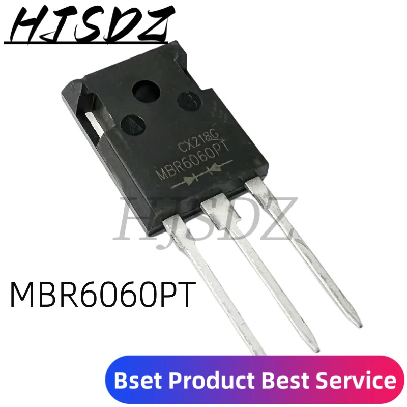 5 unidades/lote MBR6060PT marcado: MBR6060PT TO-247 diodo SCHOTTKY 60A 60V