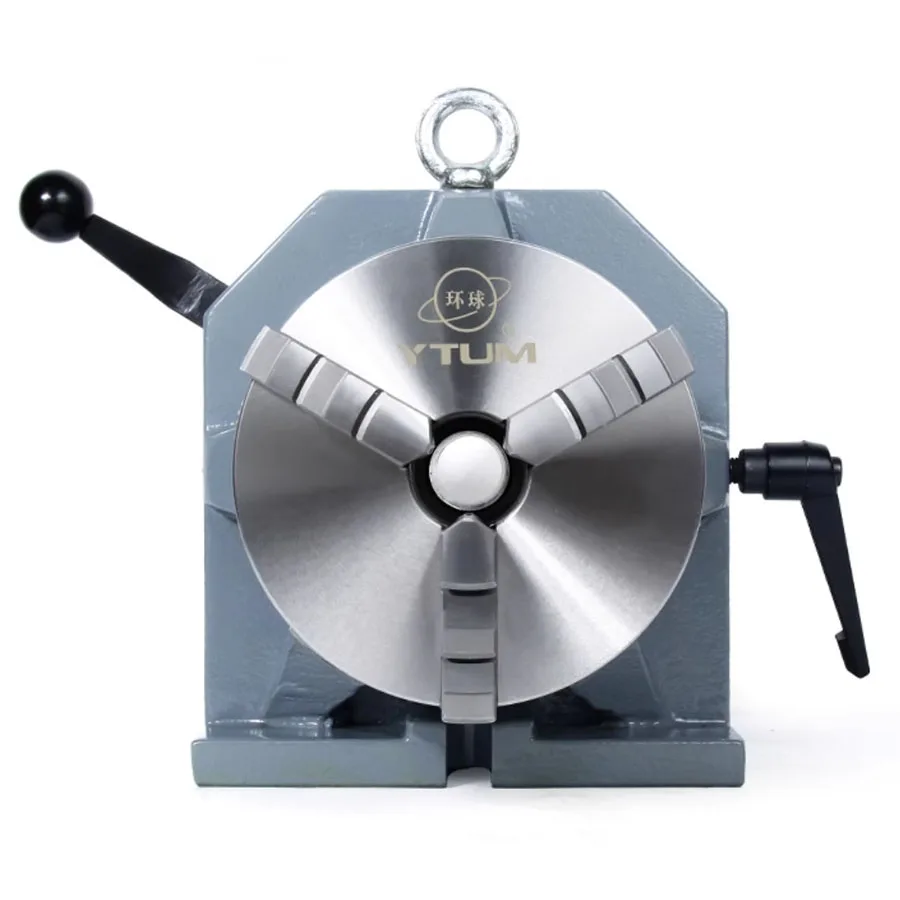 Quick equal division head vertical and horizontal dual-use drilling machine milling machine drawing circular rotary worktable