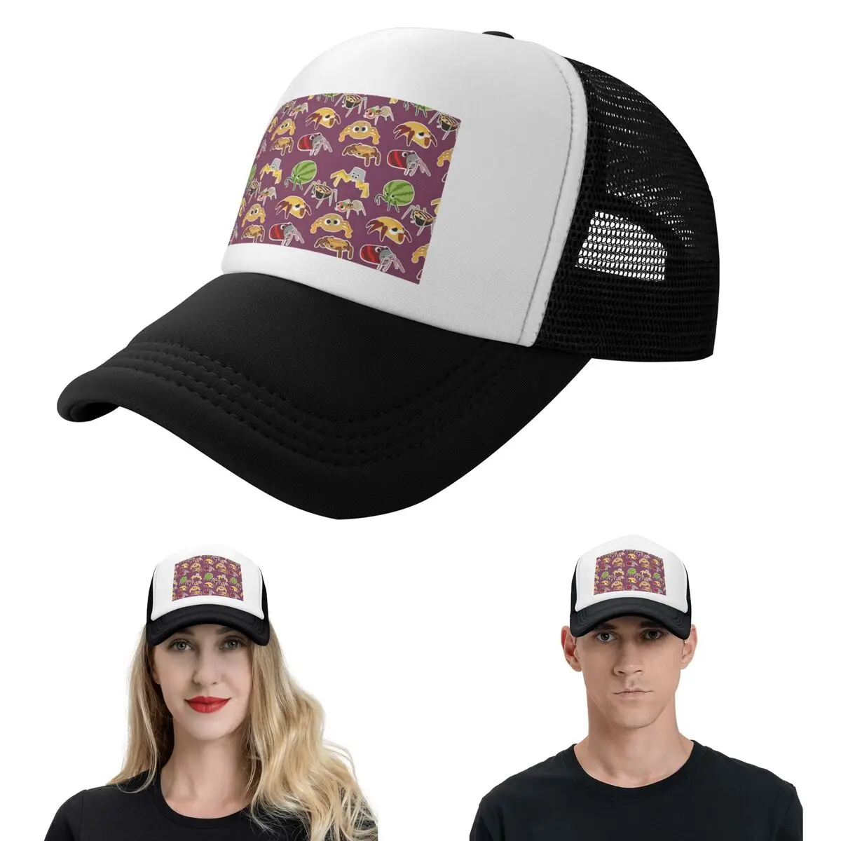 Bugsnax Bug Pack Fan Art Kinda Bug Cap Casual Mesh Baseball Caps Adjustable Hat Hip Hop Summer Unisex Baseball Hats