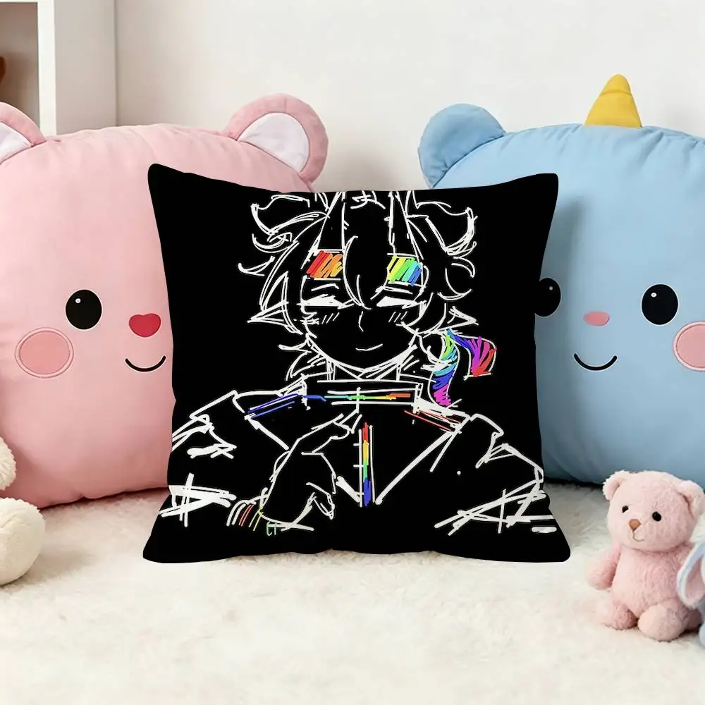 S-Spoke Spokeishere G-Game Square Pillow Case Multi Sizes For Car Home Bedroom Decor Custom Valentine Gifts