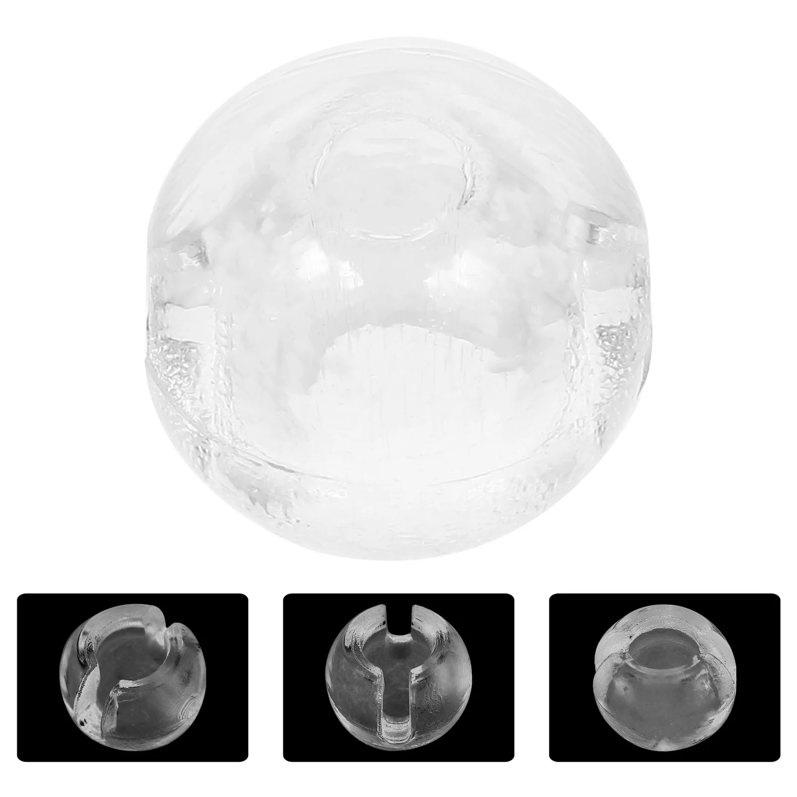 12Pcs Bead Chain Stop Transparent Design Adjustable Length Blind Cord Stop Replacement Parts Vertical Blind Accessories Curtain