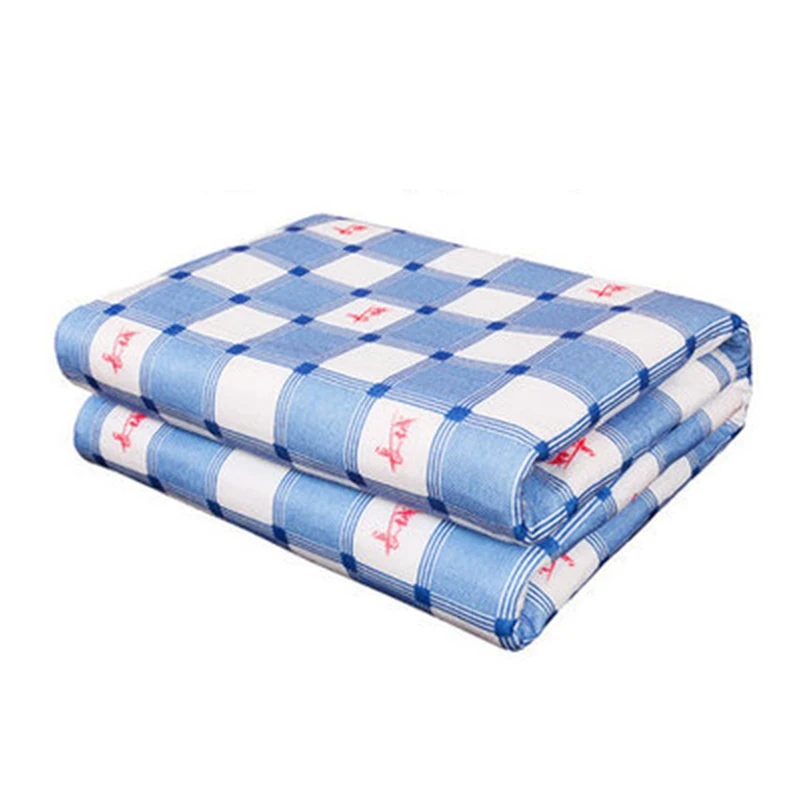 Warm Heating Mat Pad Throw Over Under Bed Mattress Non-Woven Fabric Winter Electric Blanket