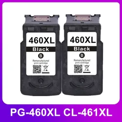 Remanufactured For Canon PG 460 CL 461 pg-460 cl-461 Ink Cartridge 460XL 461XL PG460 CL461 Pixma TS5340 TS7440 Printer