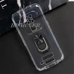 For Oukitel WP5 WP6 WP7 WP5 Pro Back Ring Holder Bracket Phone Case Smartphone TPU Soft Silicone Cover