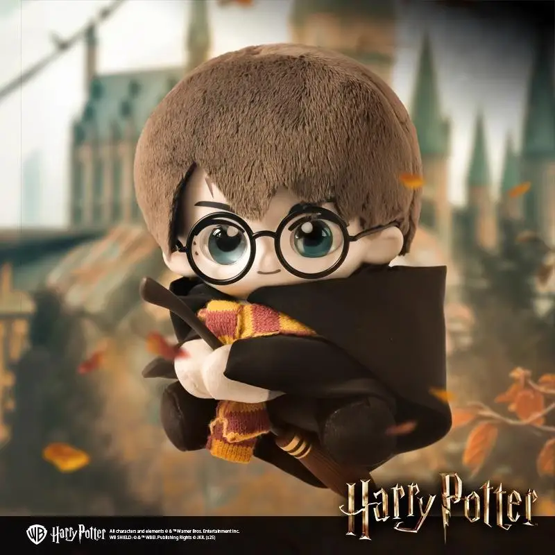 

Кукла Гарри Поттер, серия, слепая коробка, тайна, день рождения, праздник, сюрприз, подарок, орнамент, езда на метле, плюшевая виниловая кукла