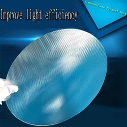 Fresnel Compound Fly Eye Lens Photography With Led Concentrating To Improve Light Efficiency Eliminate Yellow PMMA