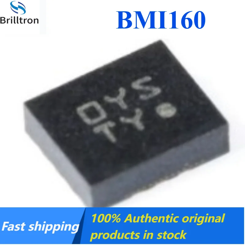 2-10PCS Original BMI160 LGA-14 3-axis Gyroscope, 6-axis Attitude Sensor Brand New Original in Stock Fast Shipping.