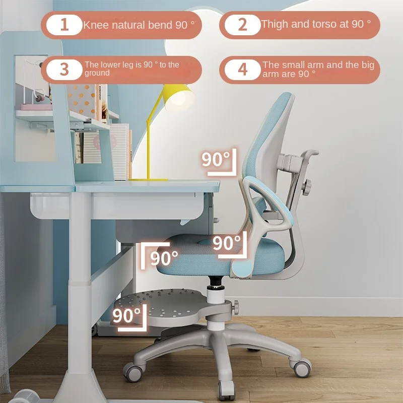 Warming Home Orthodontic Sitting Posture Learning Chair With Adjustable Height For Children And Students To Write Hot Sale 2024