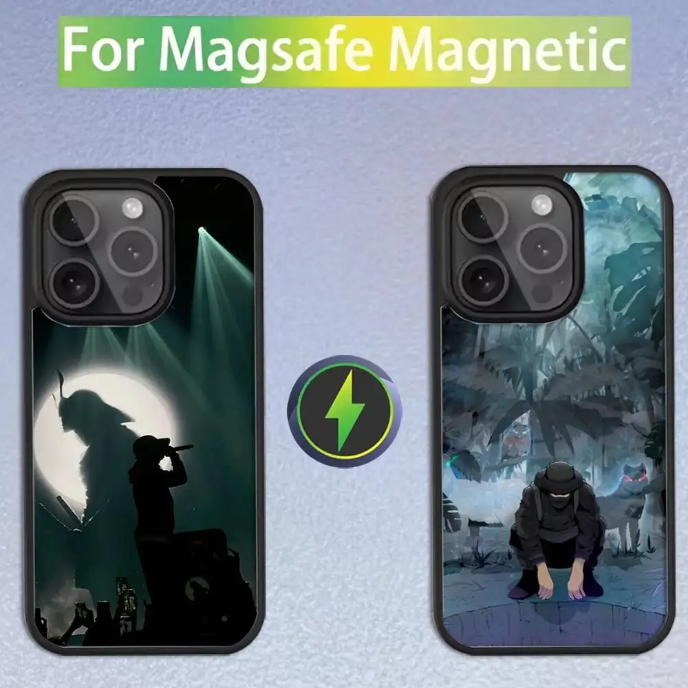 

B-Beny Jr L-LowFlyer For iPhone 17,16,15,14,13,12,11,Pro,Max,Plus,Mini,SE4,E Magnetic For Magsafe Wireless Phone Case