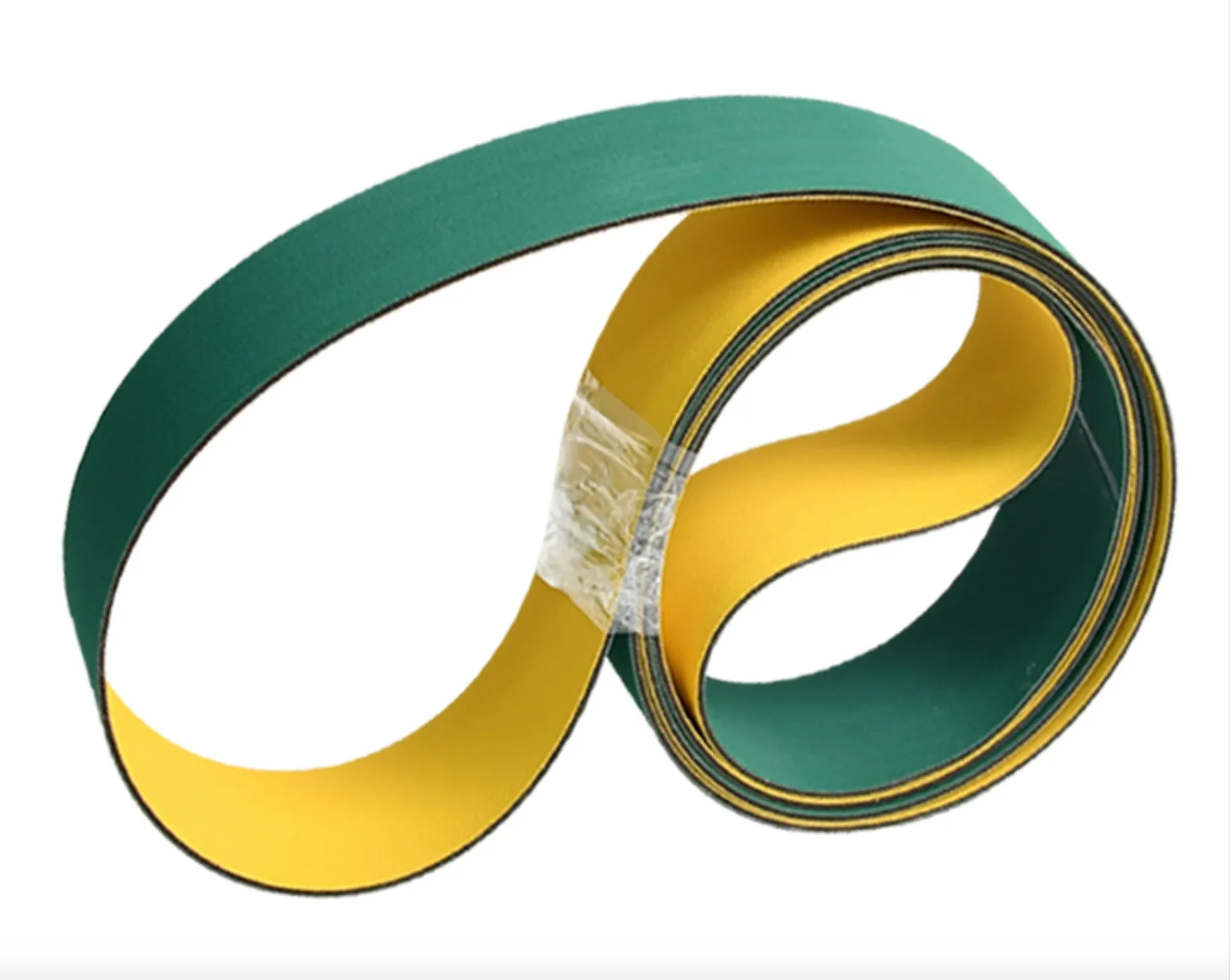 Perimeter:1800x30x2mm Yellow-Green Sheet Base Belt Wear-Resistant Conveyor Belt Nylon Industrial Belt