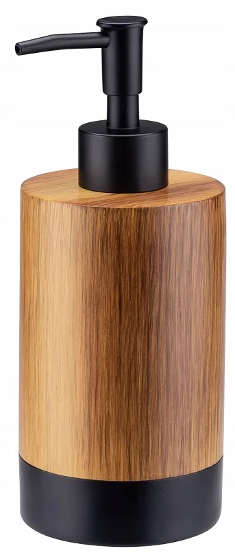 Kadax Zeepdispenser 350Ml Voor Zeep Houtpatroon