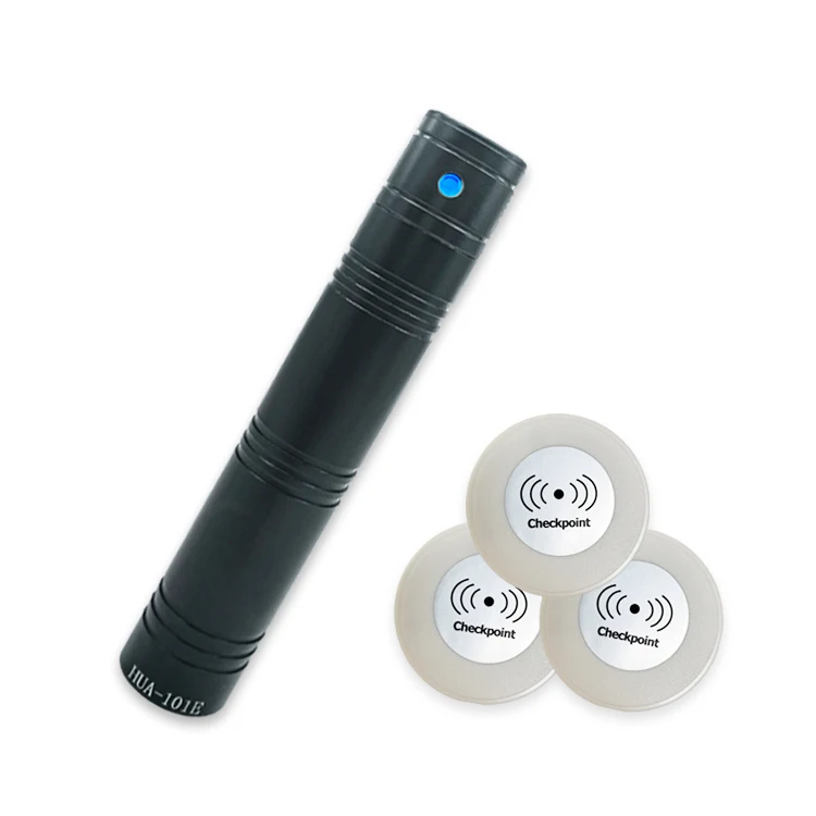 2026unique 101E Security Patrol Rfid Guard Tour Patrol Wand Patrolling Clock System